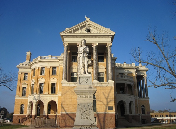 Harrison County Courthouse in Marshall, Texas
